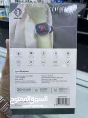  3 Green lion ساعة سمارت تعمل على حميع الاجهزة