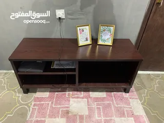  2 WOODEN TV TABLE