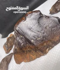  21 Jabal Kamel Hadidi meteorites, Tripoli, Libya, weight: one kilogram and 200 gram