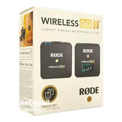  3 RØDE Wireless GO II مايكروفون رود مستعمل فتره بسيطه