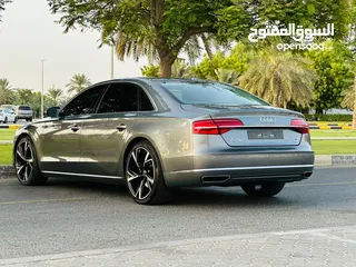  9 Audi A8L 2015 Gcc FULL OPTION