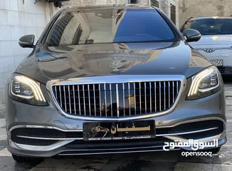  5 ‎‏Mercedes S320 2018 Converted Maybach كاش اقساط عن طريق المعرض مباشره