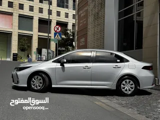  2 تويوتا كورولا 2021 7 جيد ولا ملاحظه فل كامل عدا الفتحه بحاله الوكاله زيرو جمرك جديد بسعر مميز