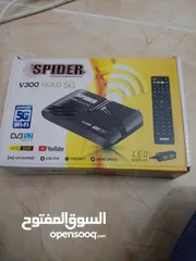  1 رسيفر سبايدر الجديد 5G v300 مع 15 اشتراك ويوتيوب