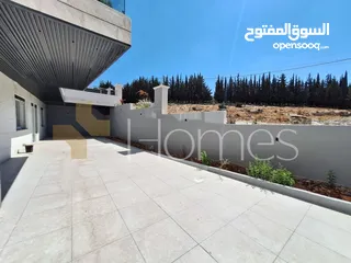 1 شقة مع حديقة للبيع في الحمر بمساحة بناء 160م