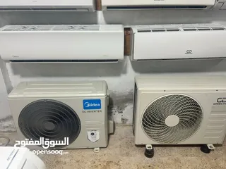  8 مكيفات مستعمله بحاله ممتازه