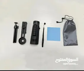  6 منظار عين النسر 40×60 يمكن استخدامه للهاتف و للصيد والرحلات والسفاري  35 دينار