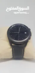  6 SMART WATCH SAMSUNG GALAXY WATCH 3 . SIZE 45 WITH BLACK LEATHER BAND