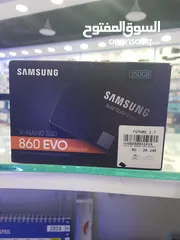  1 Samsung 860 EVO 2.5 sata internal SSD 256GB