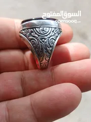  4 خاتم فضة 925
