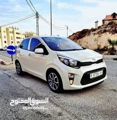  3 كيا بكانتو 2020 عداد قليل 39  دهان الشركه بل كامل