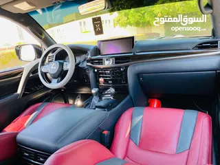  8 لكزس LX570 S سبورت  موديل 2020 خليجي   استخدام مالك اول