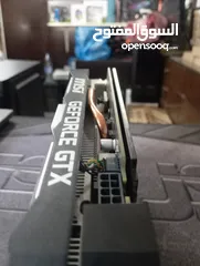  2 كرت شاشة MSI GTX 1660 SUPER (6GB) مناسب للفئات المتوسطة بلمع كرتونة ما شاء الله مبارك لصاحب النصيب