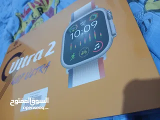  1 ساعه ذكيه الترا 2 جديده لم تفتح