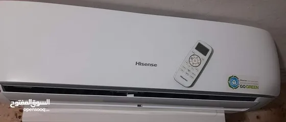  3 للبيع مكيف HiSense 1.5 طن مستعمل فل انفيرتر حامي بارد بحالة الوكالة