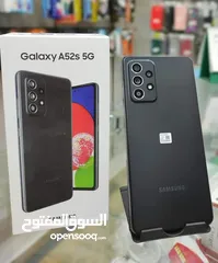  1 مستعمل اخو الجديد Samsung A52s 5G رام 16 جيجا 256 أغراضة والكرتونه الأصلية متوفر توصيل