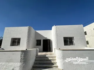  1 بيت مستقل مكون من طابق ارضى و تسوية للبيع على دونم أرض - الكرك / ابو حمور - بجانب مديرية الزراعة