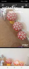  4 فطر حدائق مضيء للبيع