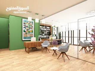  8 مكتب للبيع في برج النبالي و الفارس بالقرب من برج عمار و سلطة النقد , في منطقة الارسال سنتر الحيوية .