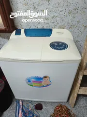  3 غساله حاله وكاله شغاله 100% 20 كيلو
