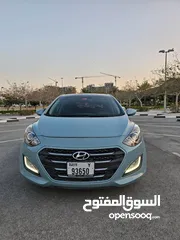  1 Hyundai i30 2016 gcc egency service Panoramic roof 1.6L