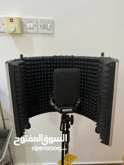  2 للبيع مايك RODE NT1 مع عازل الصدى و الاستاند