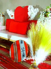  3 لوج وكوشة حفلات جديد غير مستعمل مصنوع باحترافيه من الحديد والخشب الثقيل