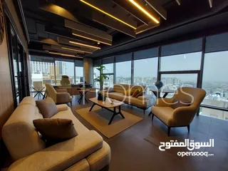  5 مكتب على اجمل اطلالات عمان للايجار في عبدون بمساحة 100م