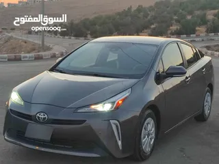  8 تويوتا بريوس 2020 حره باسم المستورد لون فيراني بطاريه ليثيوم بسعر مغري جدا