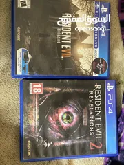  5 لعبة بلايستيشن 4 resident evil revolution و resident evil biohazard