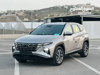  2 هونداي توسان 2022 فل بدون فتحة سقف  2x4 ///240Hp بنزين + كهرباء  ( Haybrid) 1600cc