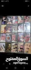  28 اشرطه كاسيت وسيدي واسطوانات وكاترج وريل