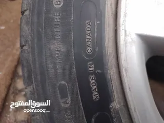  2 جنط مع كوشوك مشلن اصلي صناعه USA