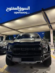  4 Ford F150 raptor 2018 clean Tittle color black 3.500cc v6 twin turbo eco boost super cab .