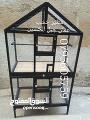  11 مطاير وأقفاص خشب جديده