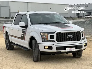  3 فورد F150 سبورت 2018 نظيف جدا