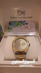  3 بيعه سريعه للبيع ساعة دايموند ميلانو جديدة واصلية