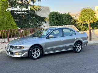  6 متسوبيشي جالنت نظيفه جدا 2005 لون شمباني جير اتماتيك تب اترونك صيانه كامله بالوكاله مالك شخص واحد