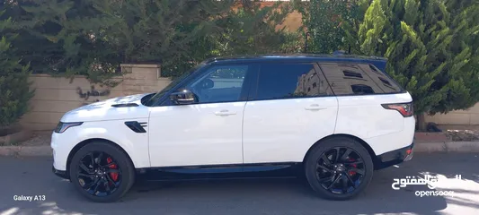  14 لاند روفر سبورت 2020  RANGE ROVER SPORT بحالة الوكاله