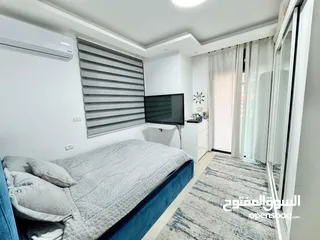  21 روف مفروش حديثا مساحة 400 م طابق 6 تشطيب سوبر ديلوكس حديثا للبيع الطيرة دوار نبيل عمرو دون وسطاء