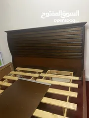  4 تخت مزوج خشب زان ثقيل