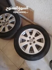  2 جنط كامري اصلي مقاس 16 للبيع بحال ممتازه
