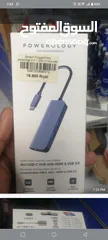  6 وصله منفذC إلى HDMI+VGA HZ type c to4k HDMI+VGA adapter