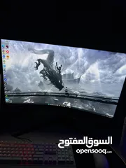  2 سلام عليكم شاشه   Samsung odyssey g6 32 inch 240hz 2k