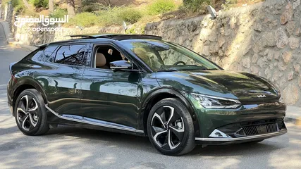  5 Kia EV6 2022 وارد كوري بحالة الوكالة اعلى صنف