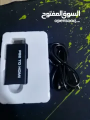  2 تحويلة بلايستشين 2 ل HDMI، جديدة بس الكرتونة مفتوحة مش مستخدمة ابدا.