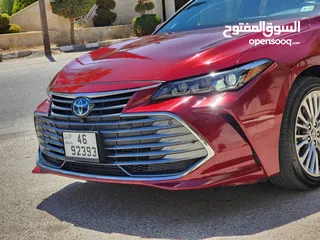  21 تويوتا افالون لون خمري حره جديد باسم المستورد 2021 فحص 3 جيد أعلى صنف بالاضافات بطاريه ليثيوم بسعر