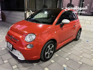  1 Fiat 500e 2015 panorama