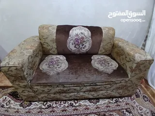  2 كنب جلوس مستعمل بحالة جيدة