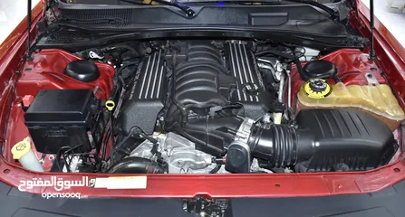  18 Dodge Challenger SRT8 392 HEMI ( 2012 Model ) in Red Color GCC Specs